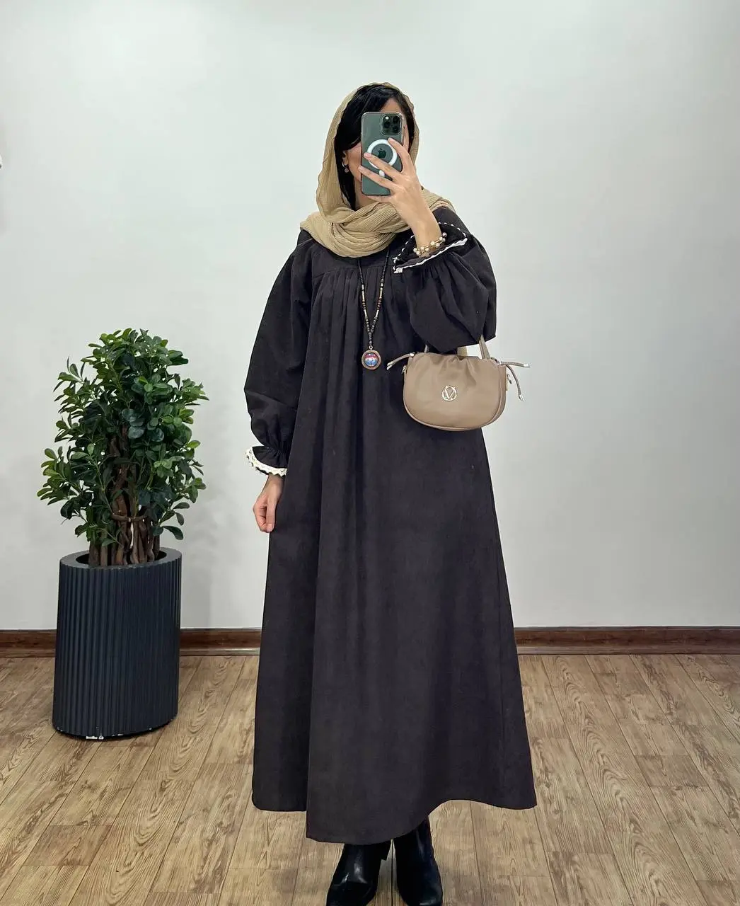 پیراهن مانتویی پاییزه رایلی 1